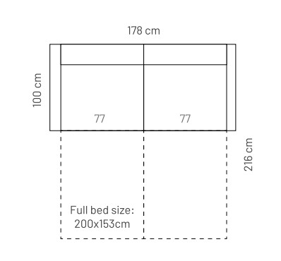 Castro 2-kohaline diivanvoodi - Image 11